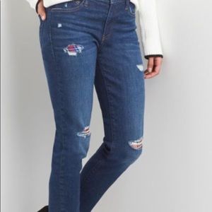 Gap mid rise jean
